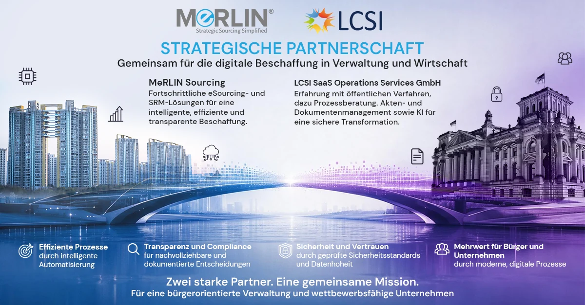Strategische Partnerschaft zwischen MeRLIN Sourcing und LCSI